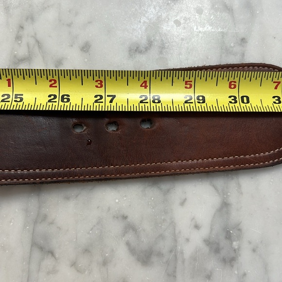 Joan & David Genuine Leather Wide Belt SZ BEAUTIFUL! - Picture 6 of 12